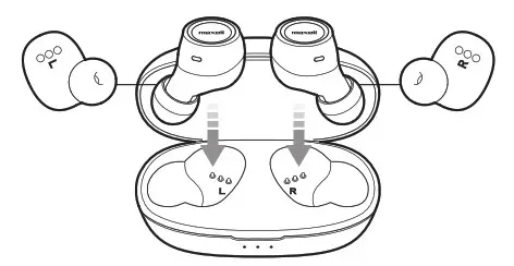 maxell MXH-BTW500 Bluetooth - main units