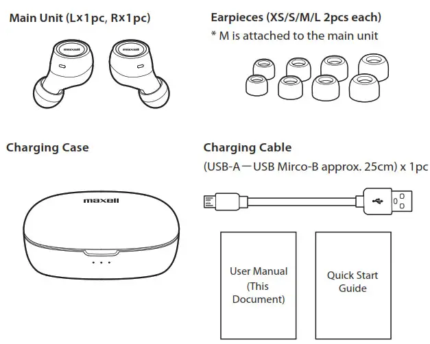 maxell MXH-BTW500 Bluetooth