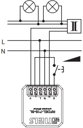 ELKOep RFWB-40 Wireless Light Dimmer E 01