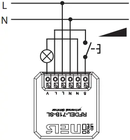 ELKOep RFWB-40 Wireless Light Dimmer E 03