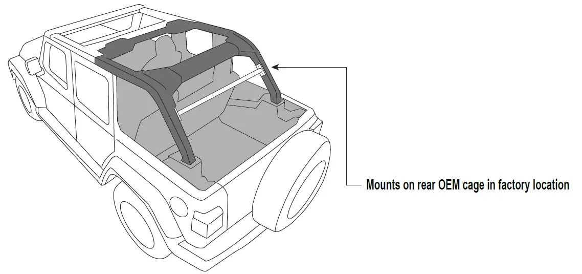 HYDRO DS18 JL-TUBE Mounting Tube FIG 3