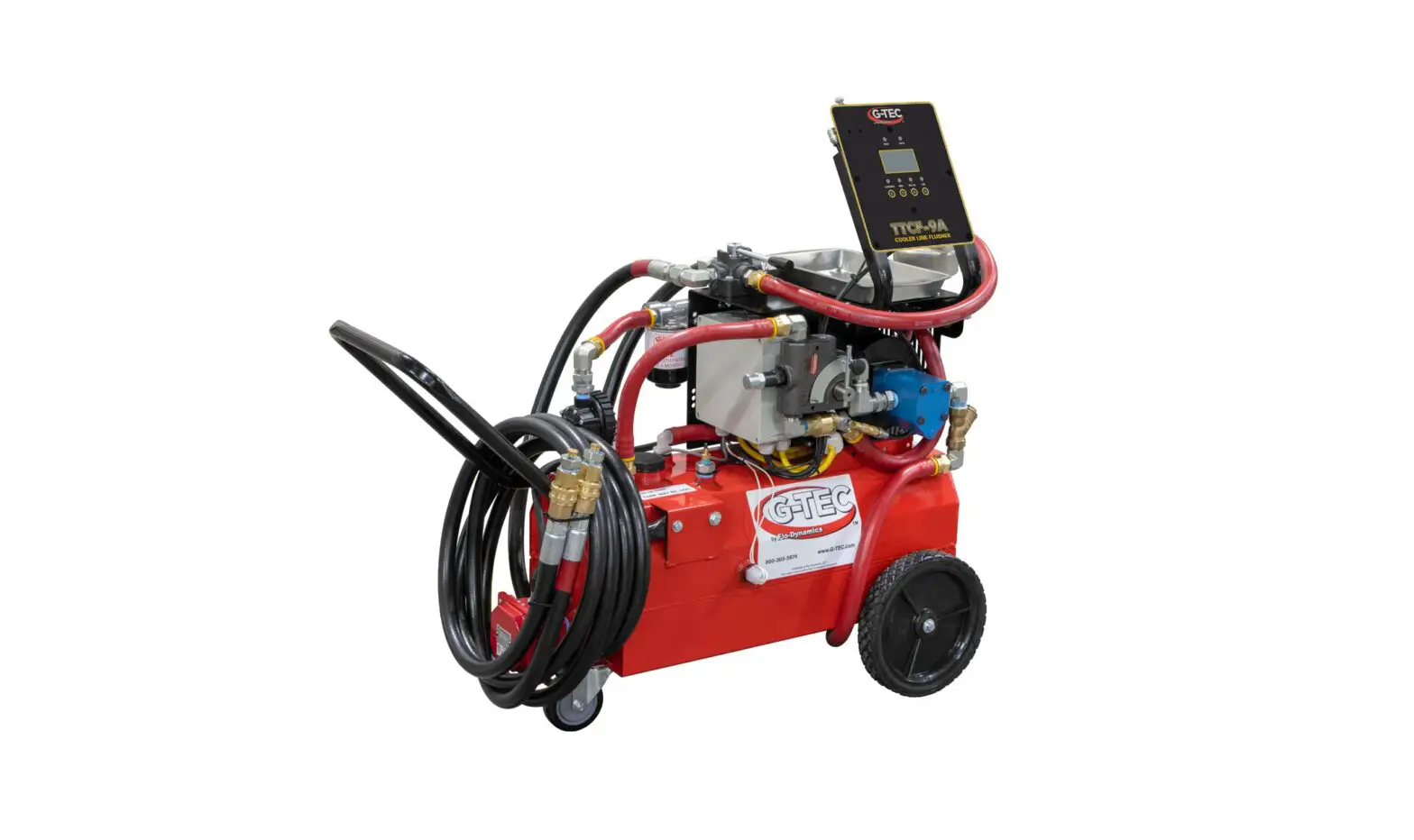 Flo-dynamics Ttcf-9a Variable High Flow Heated Hydraulic Component Flusher Instructions