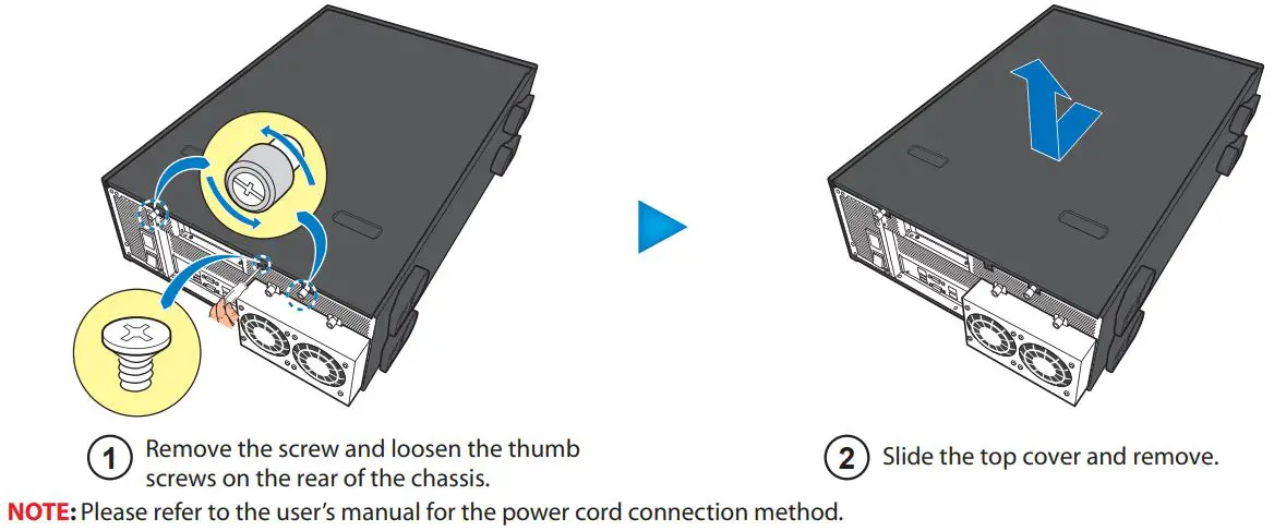 TYAN FT65T-B8030 AMD EPYC GPU Pedestal Server Installation Guide - Preparing the Chassis