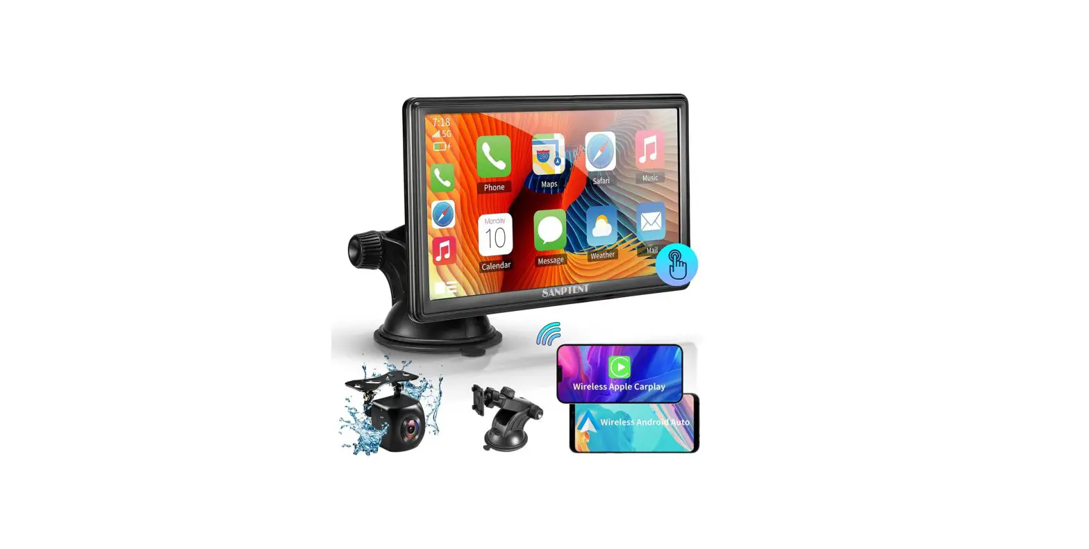 Sanptent 7114 Wireless Portable Car Stereo User Manual