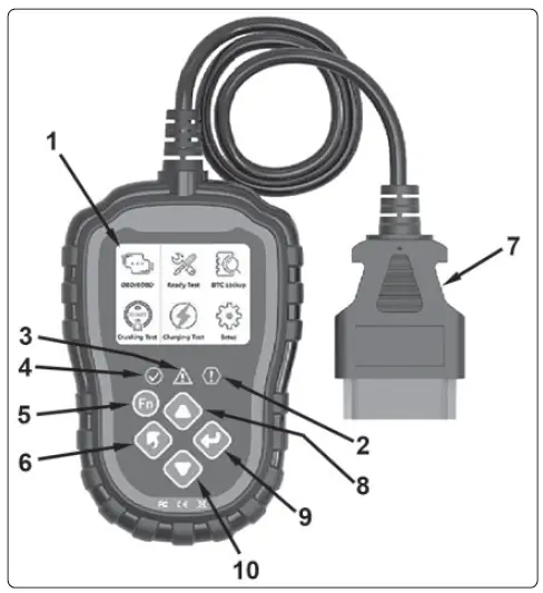 SEALEY-VS8812-V2-Eobd-Code-Reader - Live Data-FIG-2