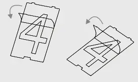 GAMA SONIC 80i90081 Solar Address Sign WITH Dual Color LEDS - Caps 1
