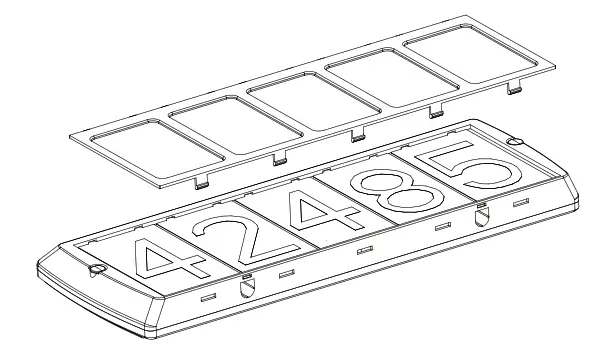 GAMA SONIC 80i90081 Solar Address Sign WITH Dual Color LEDS - automatically1