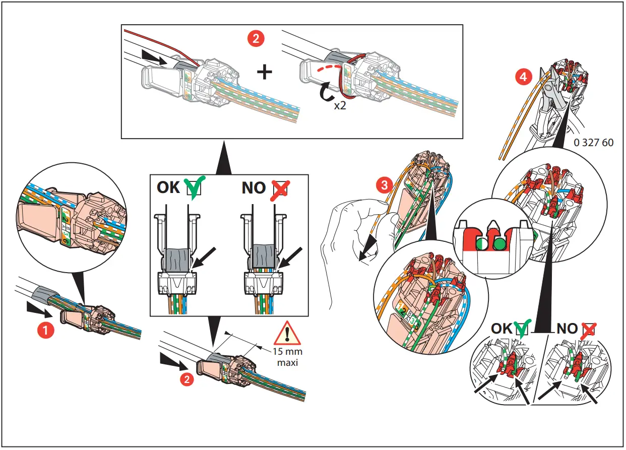 legrand RJ 45 High Density Connectors - Figure 4