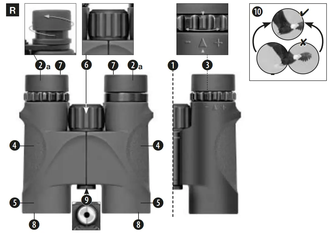 1211233 Travel 12x32 Pocket Binoculars Overview