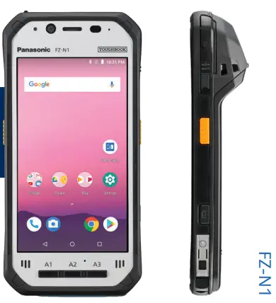 Panasonic TOUGHBOOK N1 Handheld - Fig 1