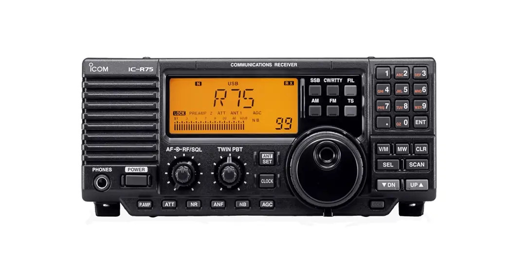 Icom Ic-r75 Hf+50mhz All Mode Communication Receiver User Guide Icom Ic-r75 Hf+50mhz All Mode Communication Receiver User Guide