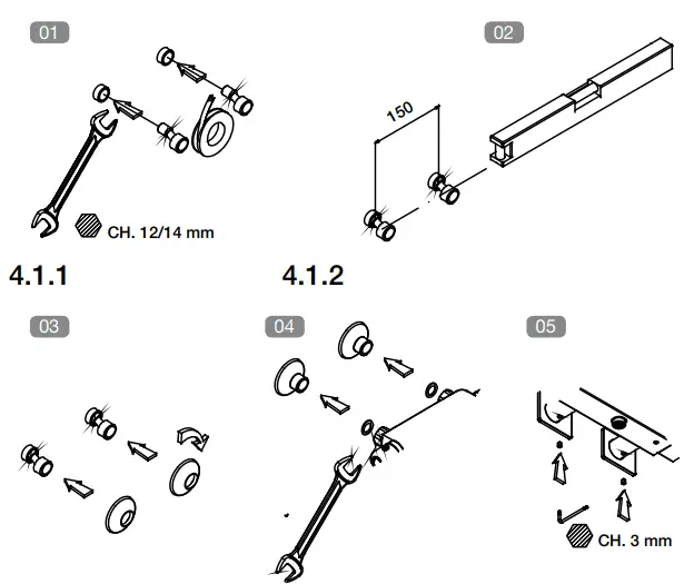 sapho MR67161 Thermostatic Exposed Mixer -