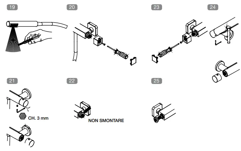sapho MR67161 Thermostatic Exposed Mixer - CARTRIDGE