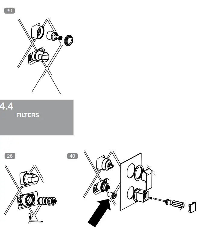 sapho MR67161 Thermostatic Exposed Mixer - DIVERTING
