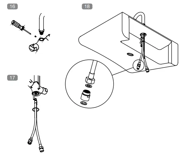 sapho MR67161 Thermostatic Exposed Mixer - THERMOSTATIC BASIN