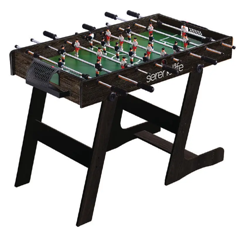 serenelife SLFSBLFD10A 48 Inch Competition Sized Foldable Foosball Table