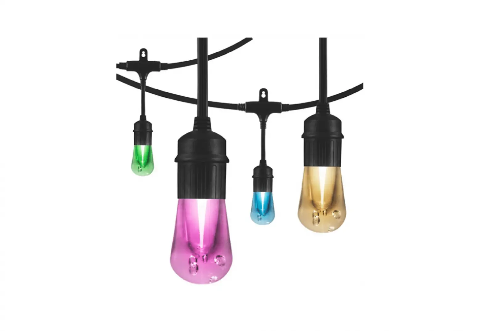 Jasco Vintaged Led Café Lights 24 Acrylic Bulbs, 48ft Installation Guide Jasco Vintaged Led Café Lights 24 Acrylic Bulbs, 48ft Installation Guide