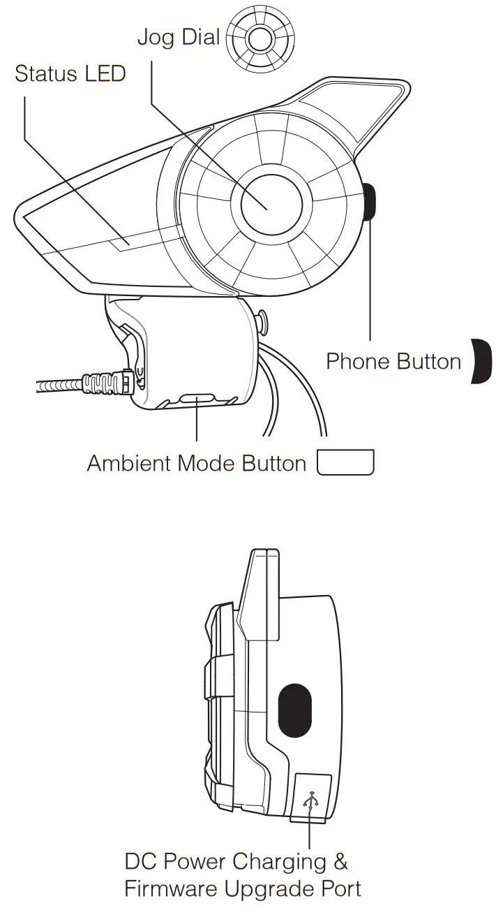 SENA 20S-EVO-01 20S EVO Motorcycle Bluetooth Headset fig 1