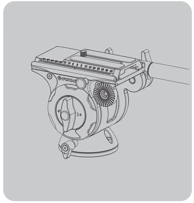 Ifootage Fh-k5 Komodo K5 Lightweight Fluid Head User Manual