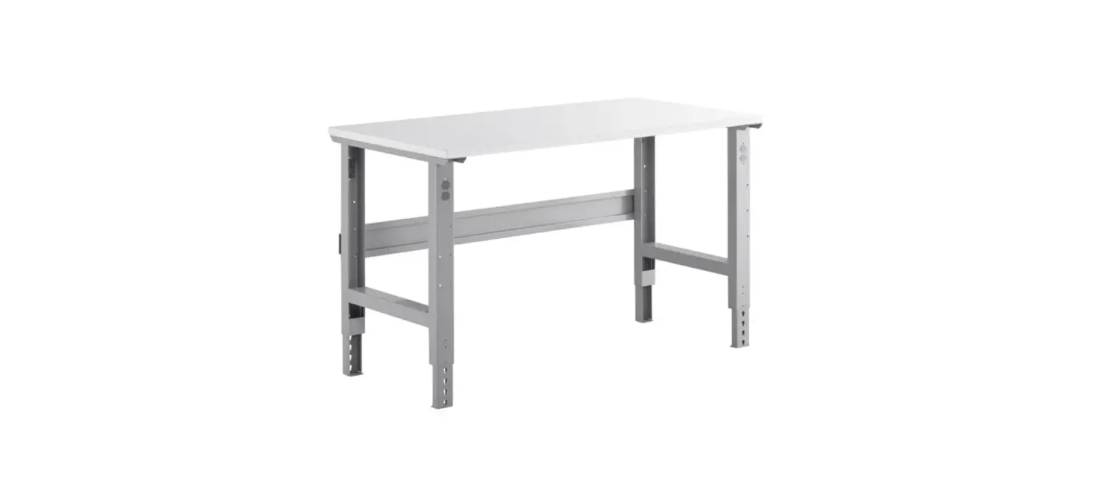 Lavex Plastic Laminate Tabletop Worktable Installation Guide