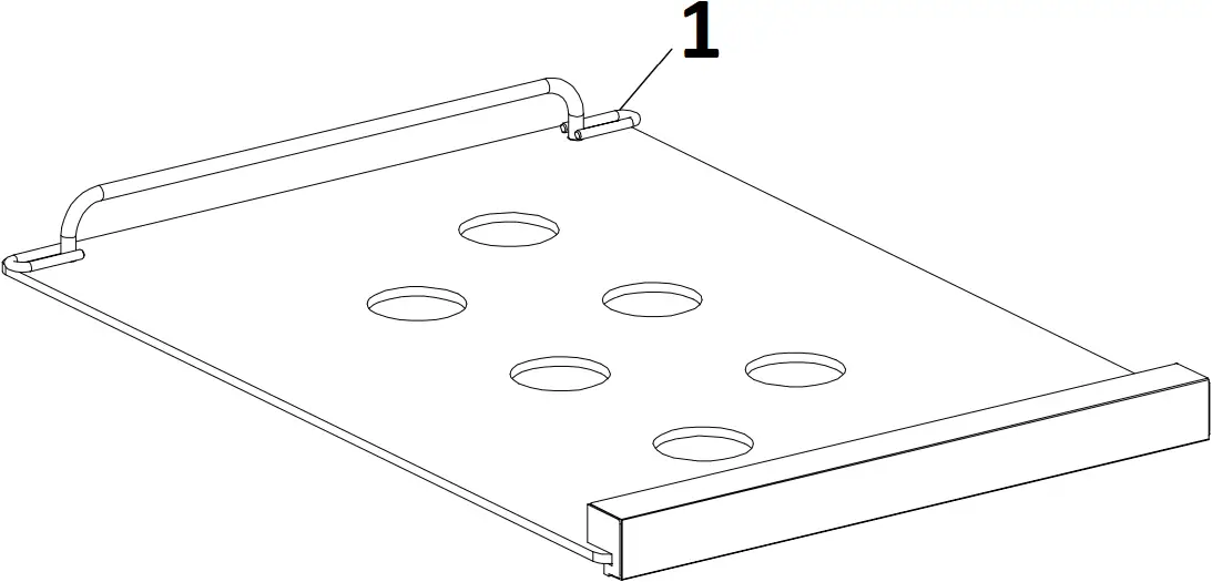 Avallon ABR152S - Removing the Shelves