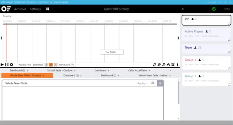 CATAPULT S7 - COLLECTING DATA 1