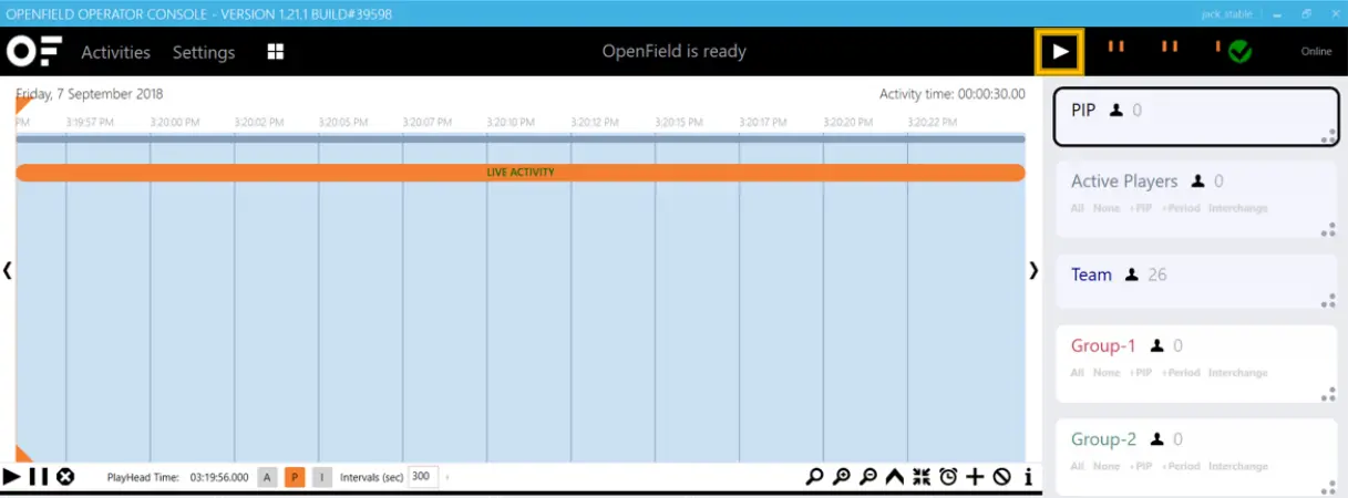 CATAPULT S7 - COLLECTING DATA 2
