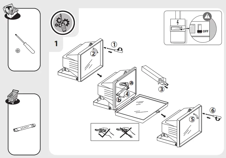 inspire 3276005905689 Brent Floodlight - fig2