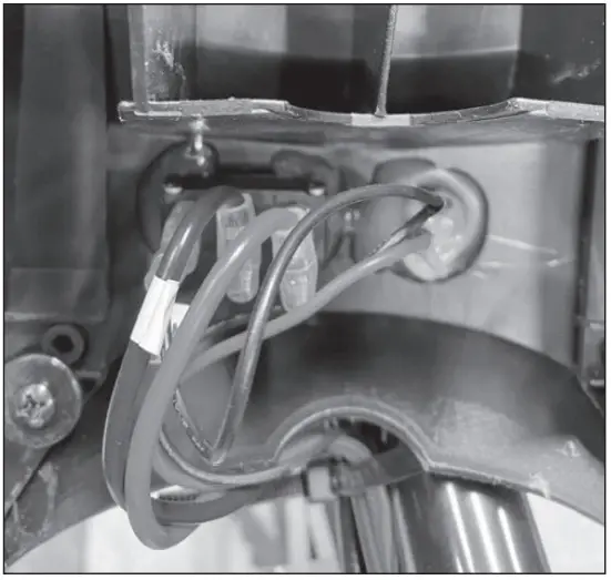 Razor MX125 Charger Port - step 4