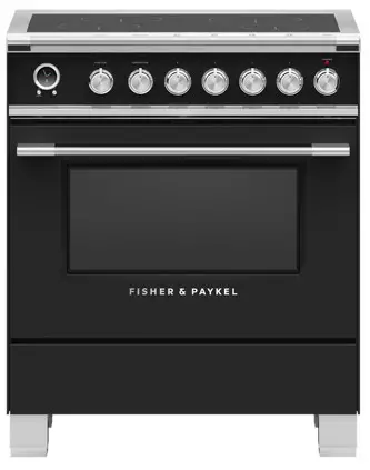 FISHER and PAYKEL OR30SCI6B1 30 Inch 4 Zones Self Cleaning Induction Range