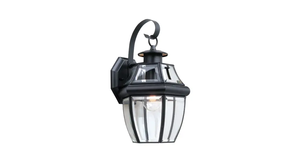 Sea Gull Lighting Hc-231 Jamestowne 1-light 11.25-in Black Outdoor Wall Light Instruction Manual Sea Gull Lighting Hc-231 Jamestowne 1-light 11.25-in Black Outdoor Wall Light Instruction Manual