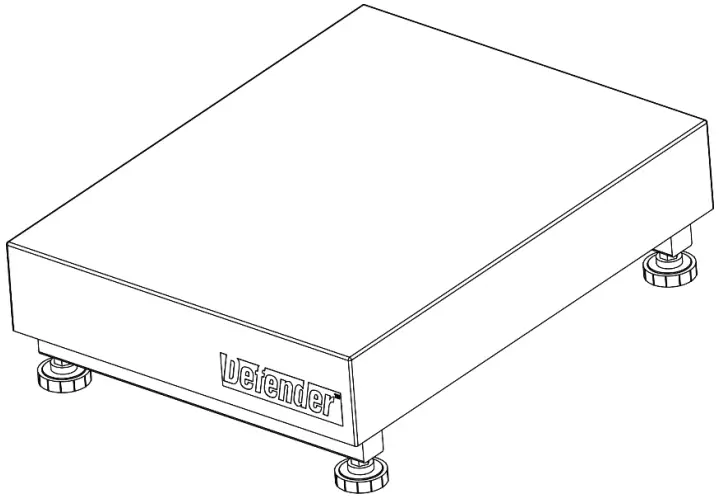 OHAUS Defender 3000 Series Base