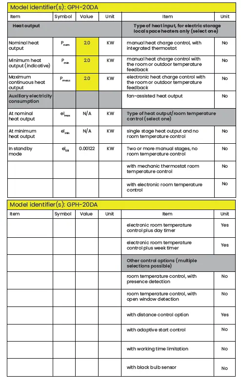 NETTA Electric Glass Panel Heater 17