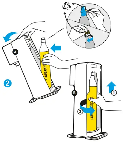 SodaStream 3 Piece Source Sparkling Water Maker - Figure 2