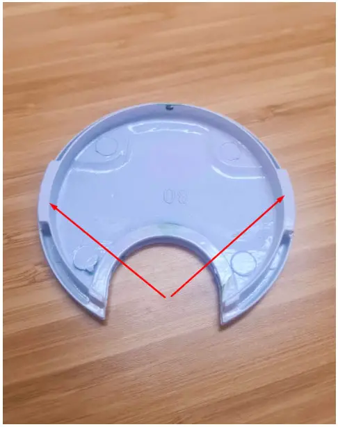 UpDown Desk Pair of Metal Cable Hole Desk Grommets - Figure 3