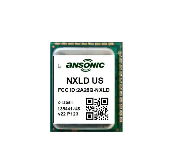 Ansonic Nxld Rf Module User Manual