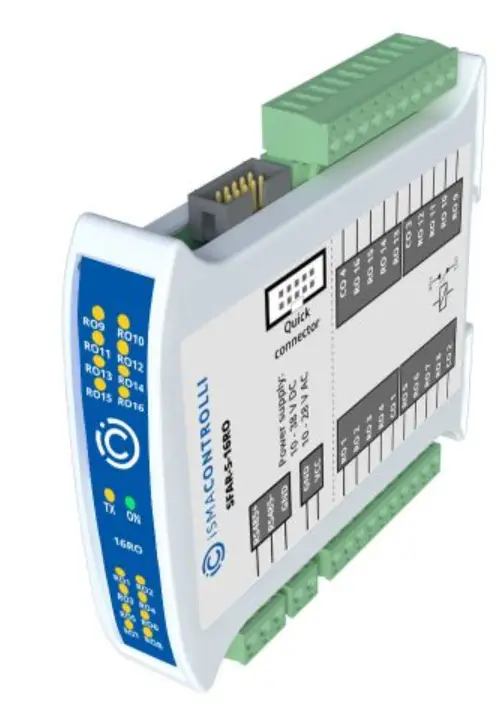 iSMACONTROLLI-SfAR-S-16RO-Expansion-Module-16 Relay-Outputs-product-image