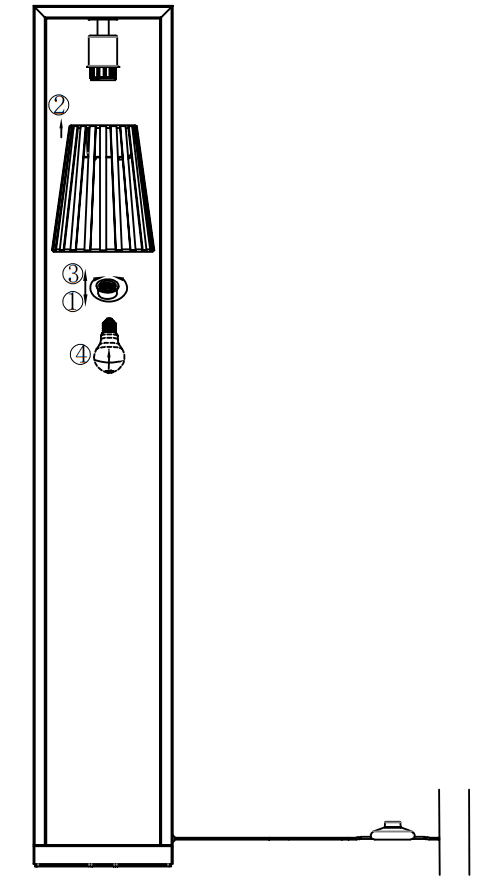 EGLO 390006 Bogota Floor Lamp