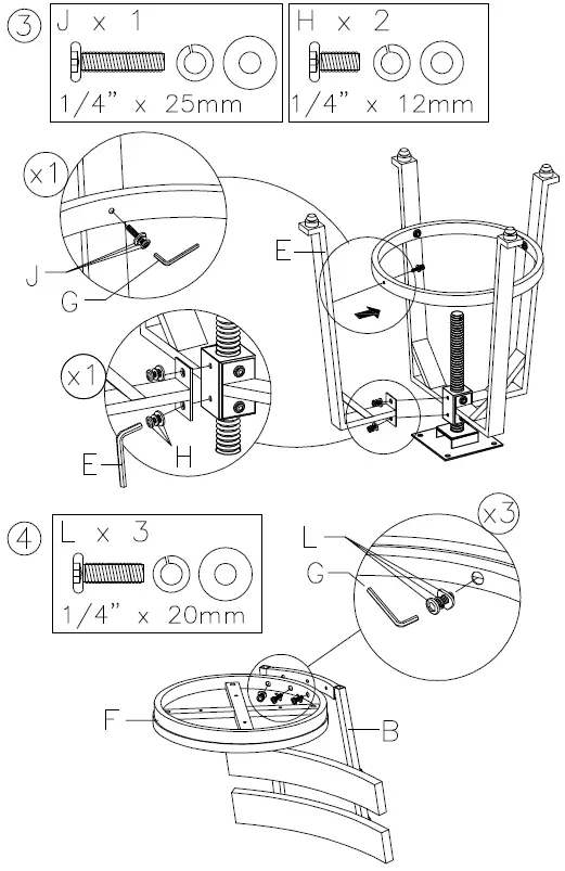 ASHLEY D334-124 Bar and Game Room Lesterton Counter 5