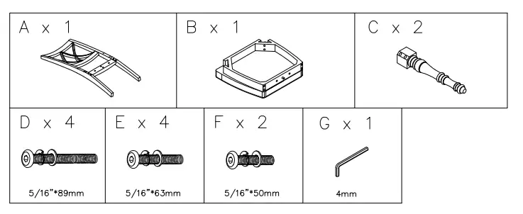 ASHLEY D722-01 Lanceyard Dining Chair 1