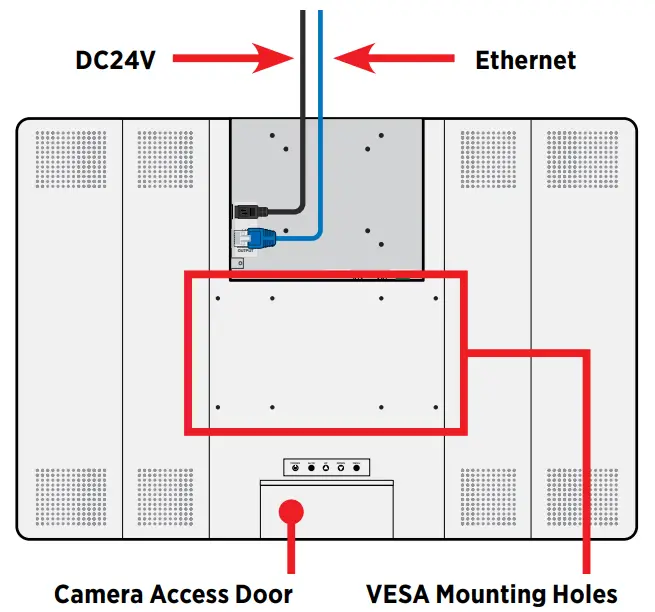 Clinton Electronics M3065 10 Inch IP Public View Monitor - fig 1