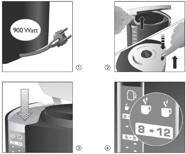 Melitta-LOOK-Therm-Timer-Filter-Coffee-Machine-FIG-1