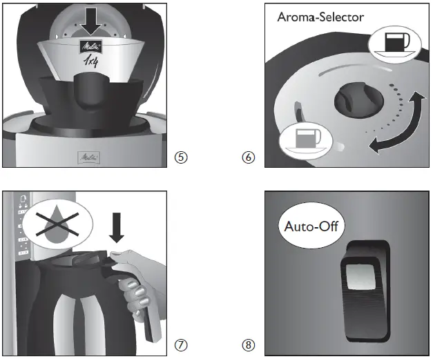 Melitta-LOOK-Therm-Timer-Filter-Coffee-Machine-FIG-2