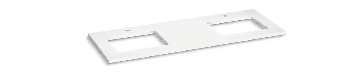 Kohler K-28255 Silestone 61 Inch Quartz Vanity Top With Two Rectangular Instruction Manual