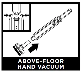 ABOVE-FLOOR HAND VACUUM