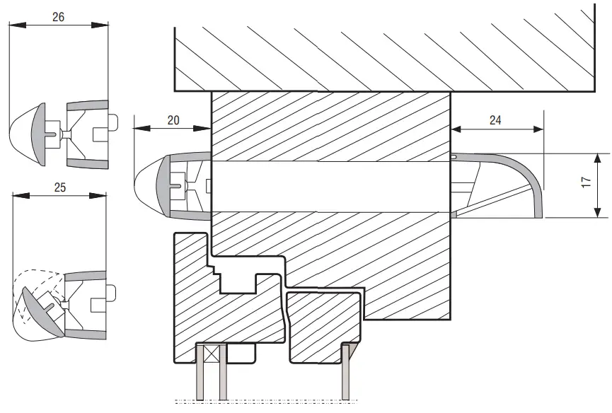PAX AB 40 Slot Ventilator - fig 2