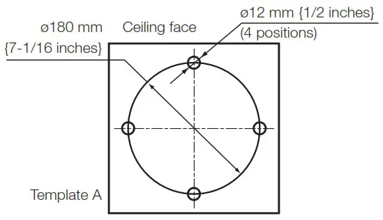 i PRO WV QEM500 W Ceiling Mount Bracket - Installation 2