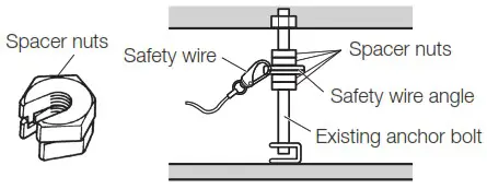 i PRO WV QEM500 W Ceiling Mount Bracket - Installation 3