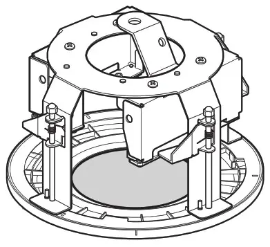 i PRO WV QEM500 W Ceiling Mount Bracket - cover