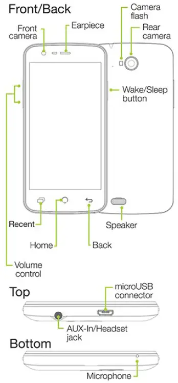 NUU MOBILE NU2S 4.5 Inch qHD LTE Smartphone 1